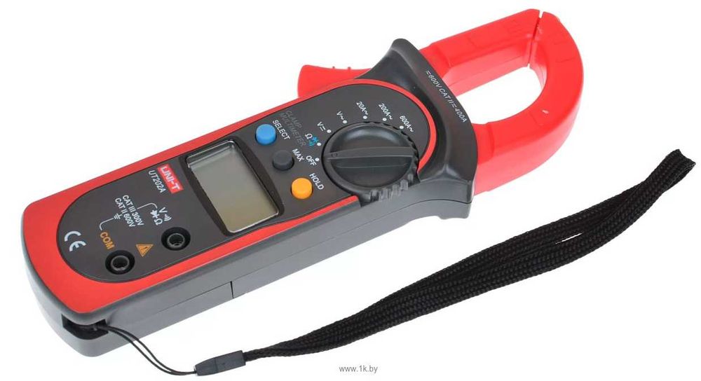 Тестер цифровой (мультиметр) Токовые клещи UNI-T UT202A