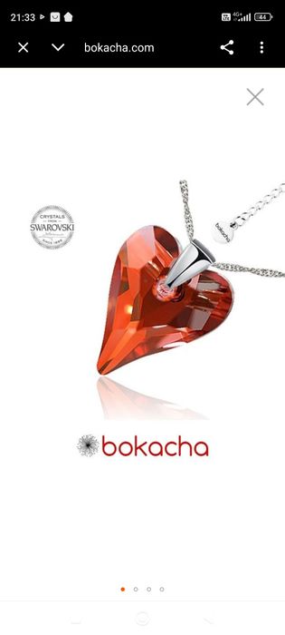 Оригинално Колие „Bokacha”с кристал  Swarovski