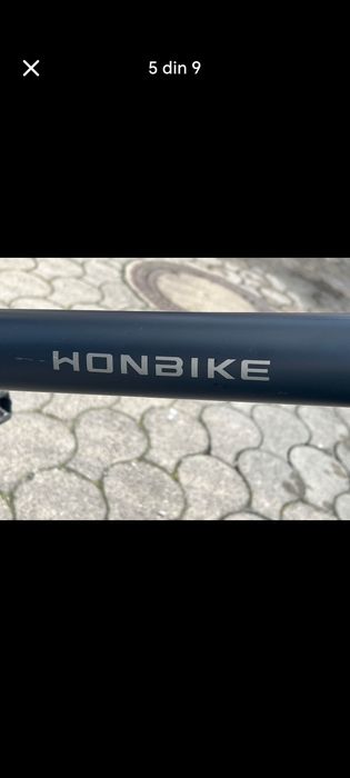 Bicicleta electrica Honbike UNI4 Black