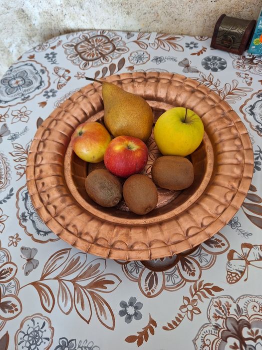 Синия Поднос меден  за плодове