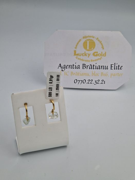 Cercei Aur18k 0,91gr cod 25809