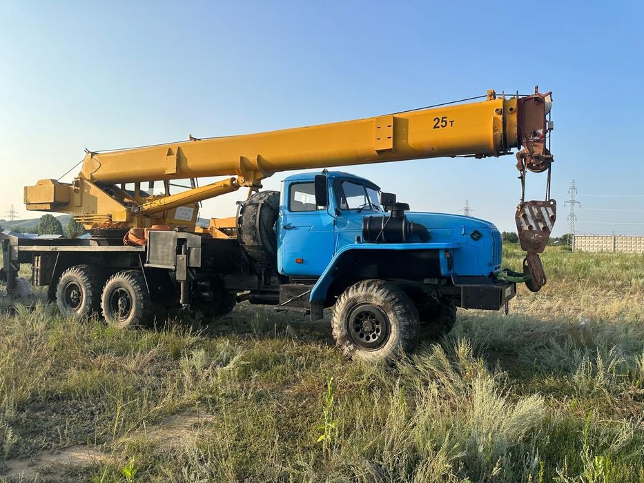 Услуги Автокрана 25 т вездеход