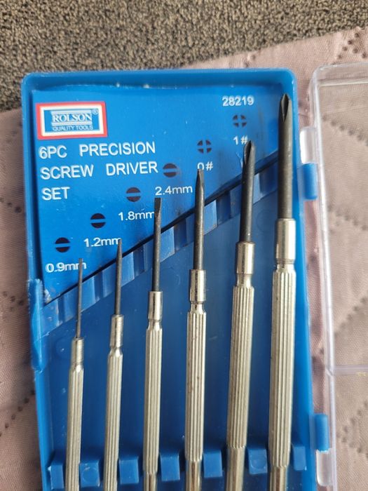 Șurubelnițe și set freze pentru rigips