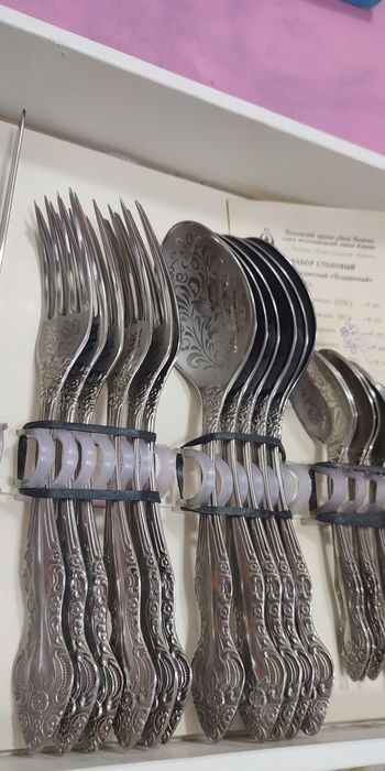 Старинни руски прибори за хранене