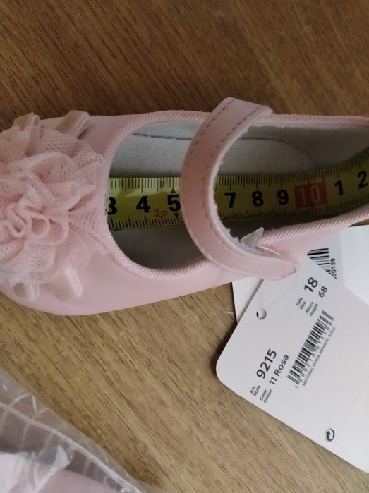 Papuci pantofi roz bebe mayoral mărime 18