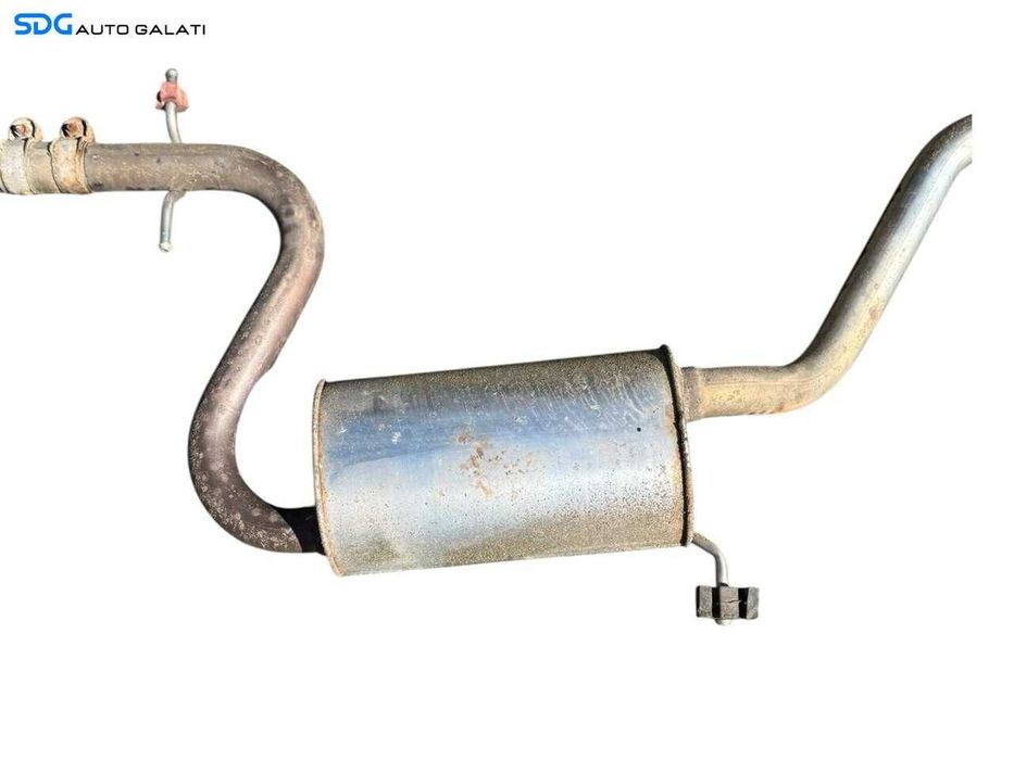 Toba Teava Racord Flexibil Esapament Evacuare Intermediara Finala Traseu Complet Volkswagen Golf 5 Plus 1.4 TSI 2004 - 2008 Cod 1K0253411BK 1K0119AT 1K0120 1K6253611N 1K0254307K [LC2187]