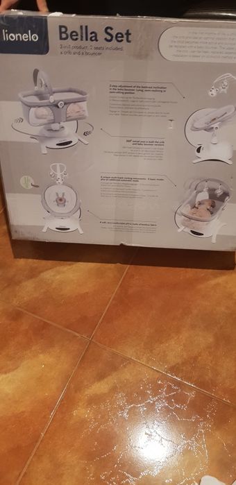 Vand balansoar si landoul 2 în 1 Lionel Bella Set rotativă 360°