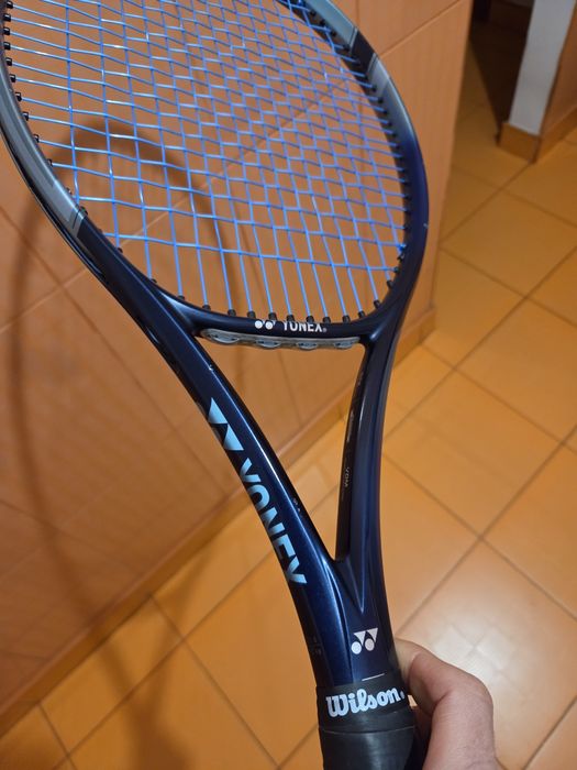 Racheta tenis Yonex Ezone Sky Blue 98 305g racordaj nou foarte buna