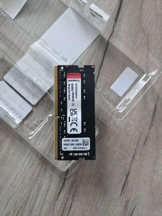 Memorie RAM 16GB laptop KINGSTON Fury Impact Black, 16GB DDR4, 3200MHz, CL20