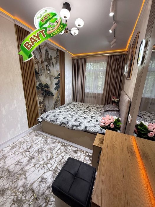 Метро М.Улугбек 2 комнатная Чиланзар 3 квартал,Мебель+Техника х