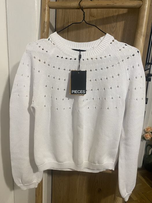 Pieces детска блуза плетиво