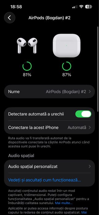Casti AirPods 3 gen