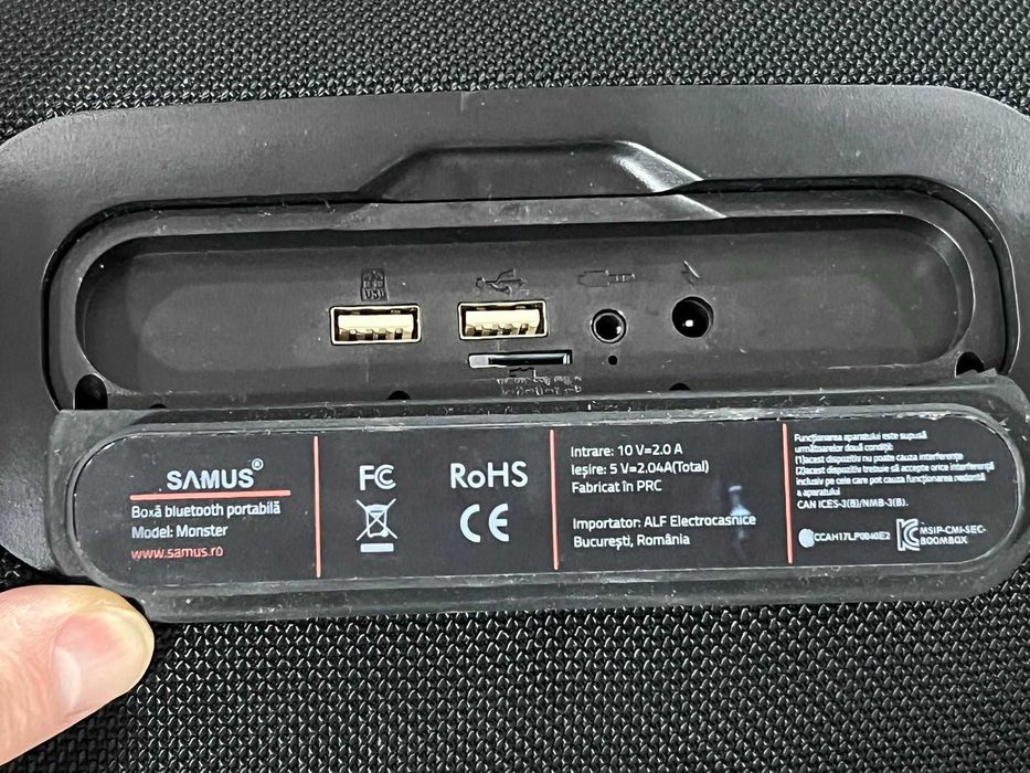 Блутут Тонколона SAMUS Monster