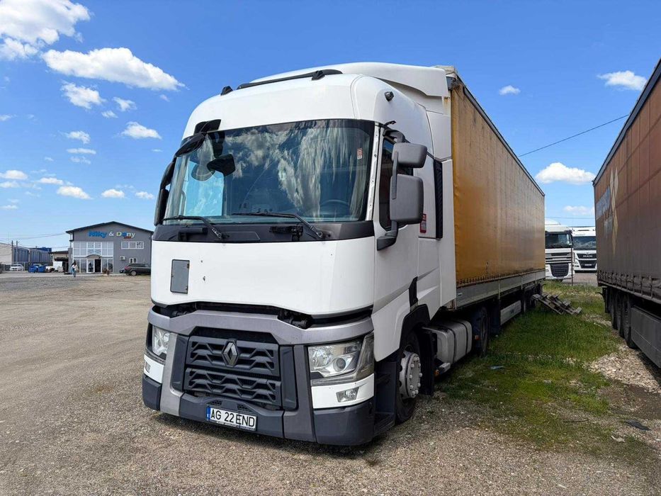 Renault T460 2015 + semiremorca Mega Krone