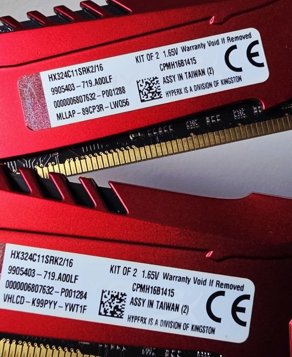 16GB RAM DDR3 2400MHz SAVAGE Hyper X