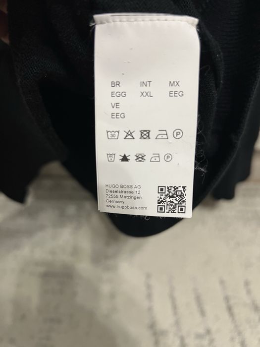 HUGO XXL свитер черный!