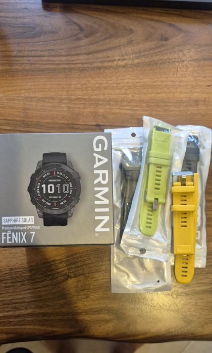 Garmin 7 sapphire solar