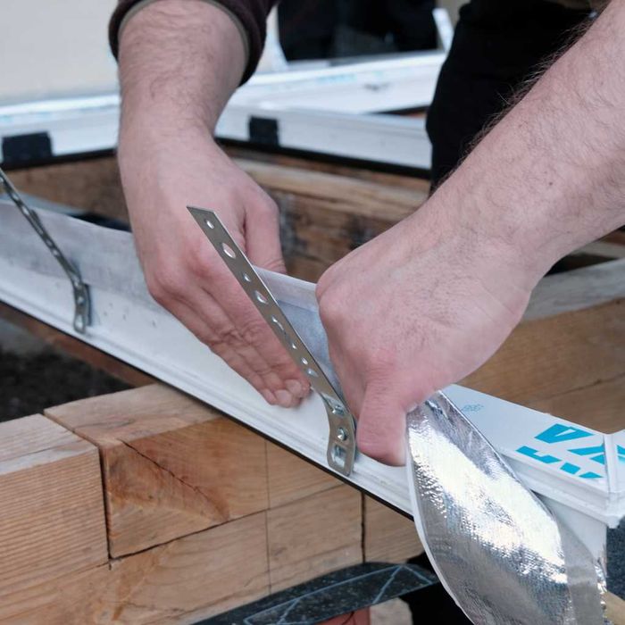 Пароизоляционная мембрана окон | лента для ВНУТРЕННЕЙ изоляции окон