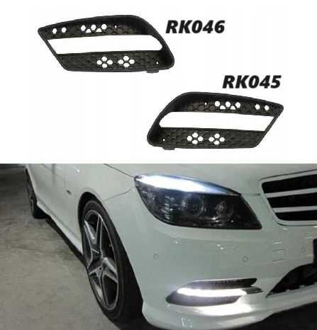 Решетка Mercedes Benz W204 AMG Мерцедес c-class амг дневни светлини