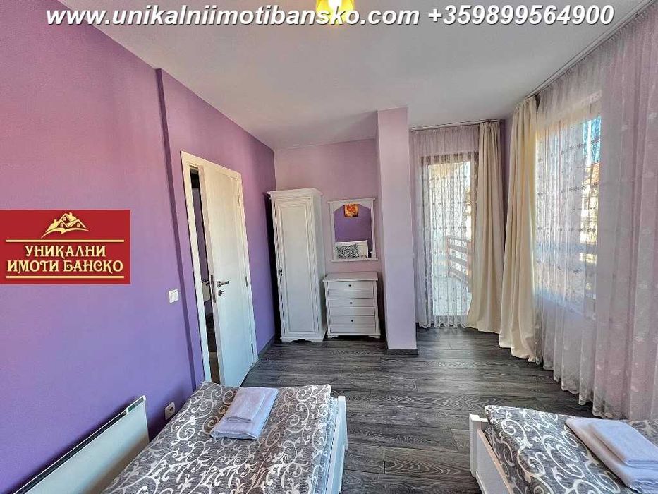 На 2 минути пеша от лифта! Тристаен апартамент за продажба в Банско