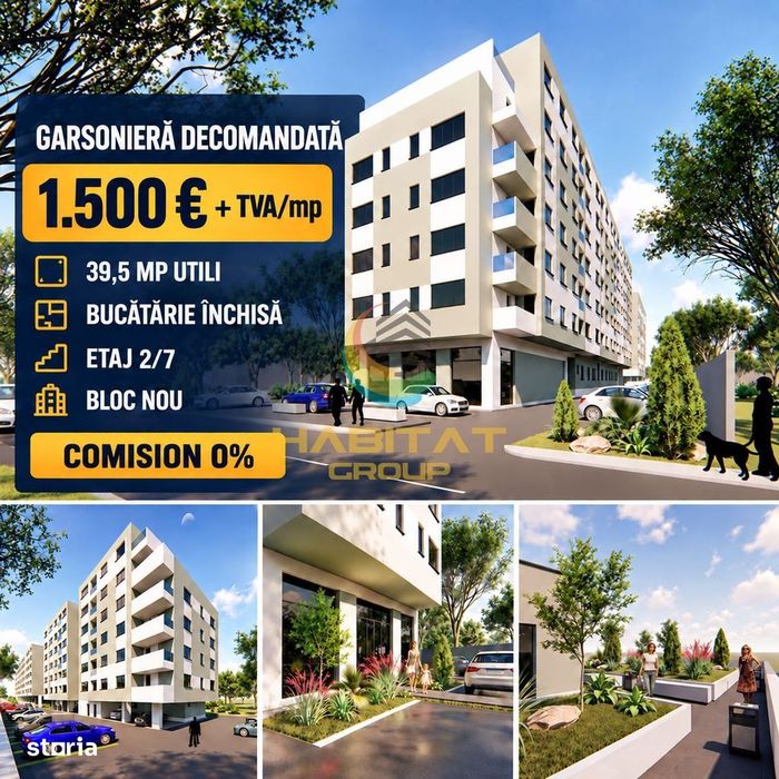 Garsonieră Bloc Nou | Comision 0%!