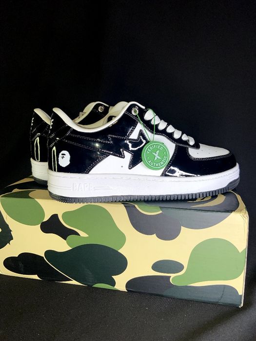 A Bathing Ape Bape Sta Low - Black