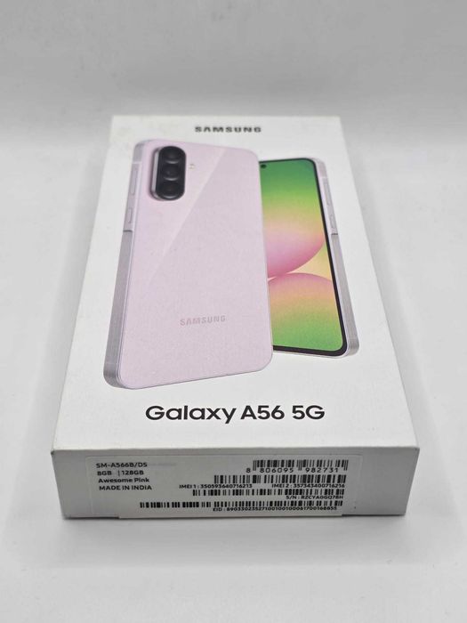 Samsung A56, MEM 128GB, RAM 8GB, Pink, Amanet Doamna Ghica, Cod: 92022