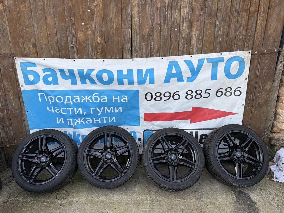 18 5х112 джанти със зимни гуми