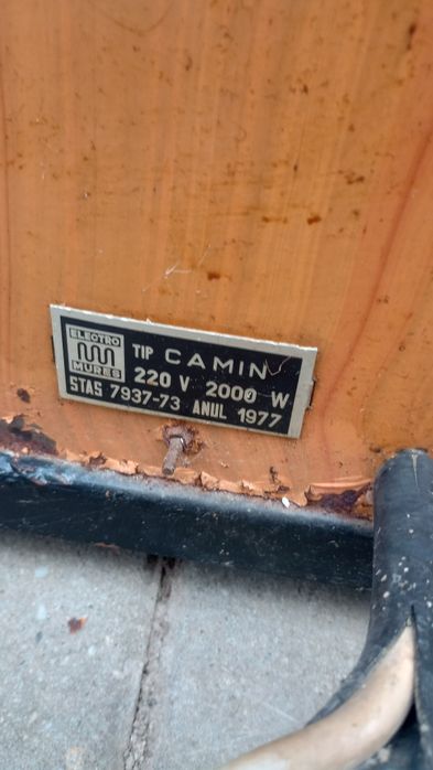 Încălzitor electric (șemineu ) Electro-Mureș