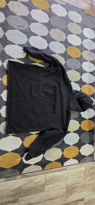 Hanorac ESSENTIALS Fear of God Negru L