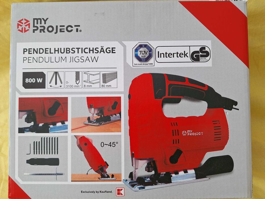 MyProject, Fierastrau electric vertical - pendular, laser, 800 w, nou