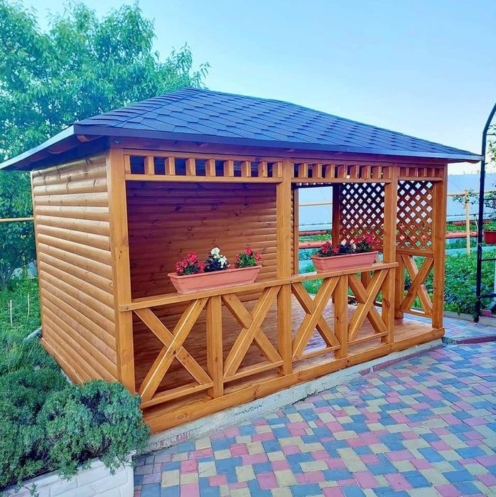 Foișor și terase mobilier și gradina