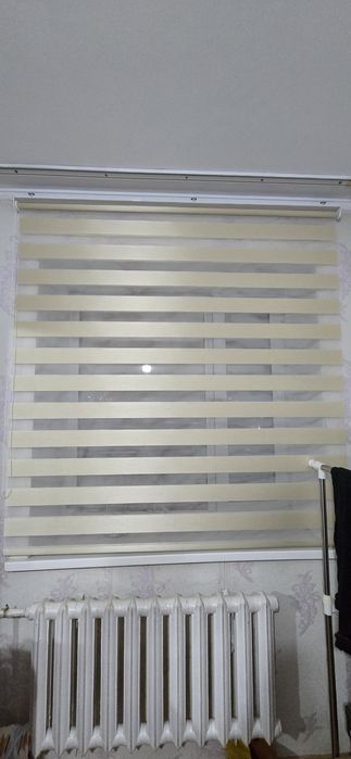 Продам готовые новые ролл шторы день ночь