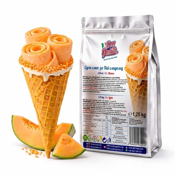 Суха смес за тайландски сладолед Don Gelato – 18 вкуса | Топ качество