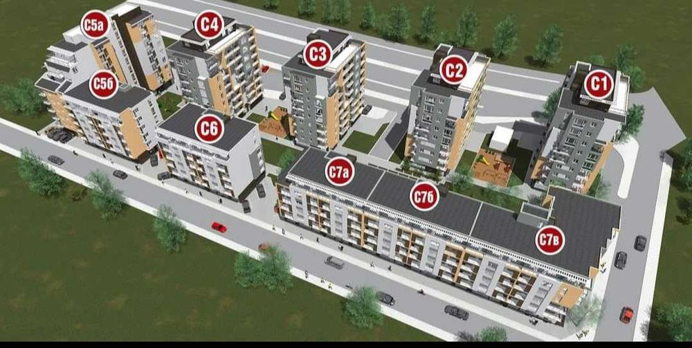 Продава се Едностаен апартамент в Пловдив, Тракия - 33 кв.м за 1654 €/кв.м - Снимка #2