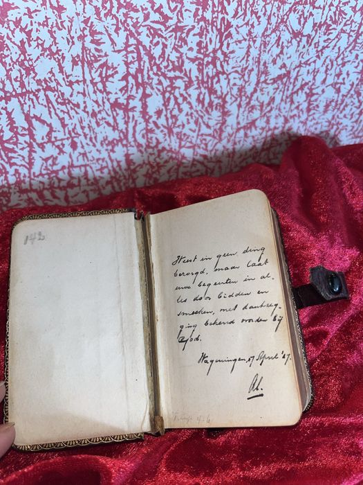 1916 г. Холандска Библия – Антикварен, рядък колекционерски екземпляр