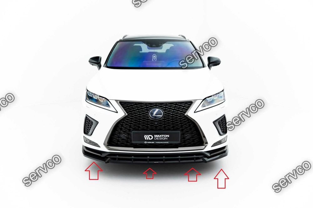 Body kit tuning Lexus RX F-Sport Mk4 2019-2022 v2 - Maxton Design