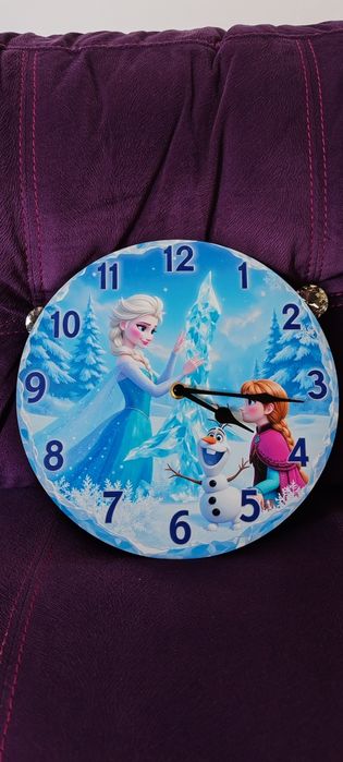 Ceas de perete plat 2D decor modern