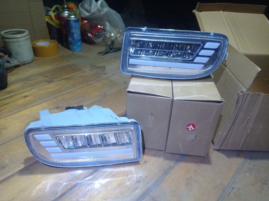 Туманки в бампер Тлк 100, TLC100, LED