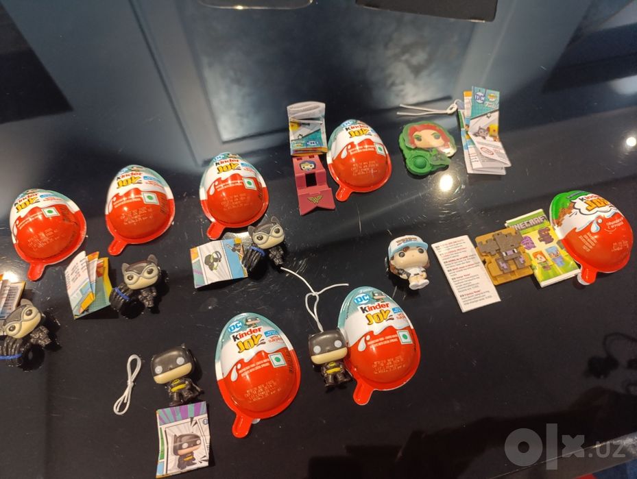 Продам фигурки из киндера ОСД, Маинкрафт, Бетмен