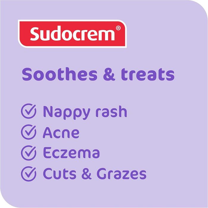 Sudocrem® Антисептичен лечебен крем, крем с цинков оксид за обрив 400g