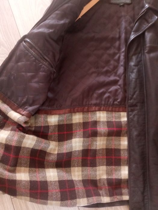 Кожаная куртка мужская