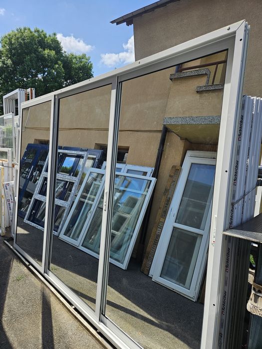 Алуминиево плъзгане с огледало