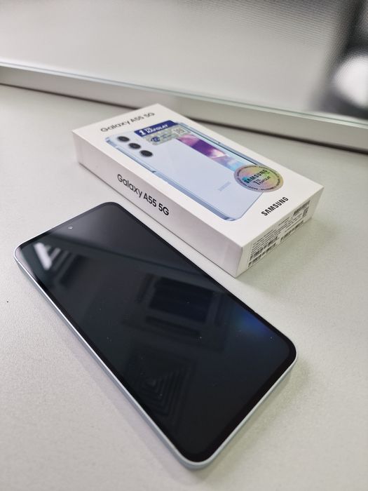 Samsung A55 8/128GB Black. Ideal. Гарантия! Доставка!