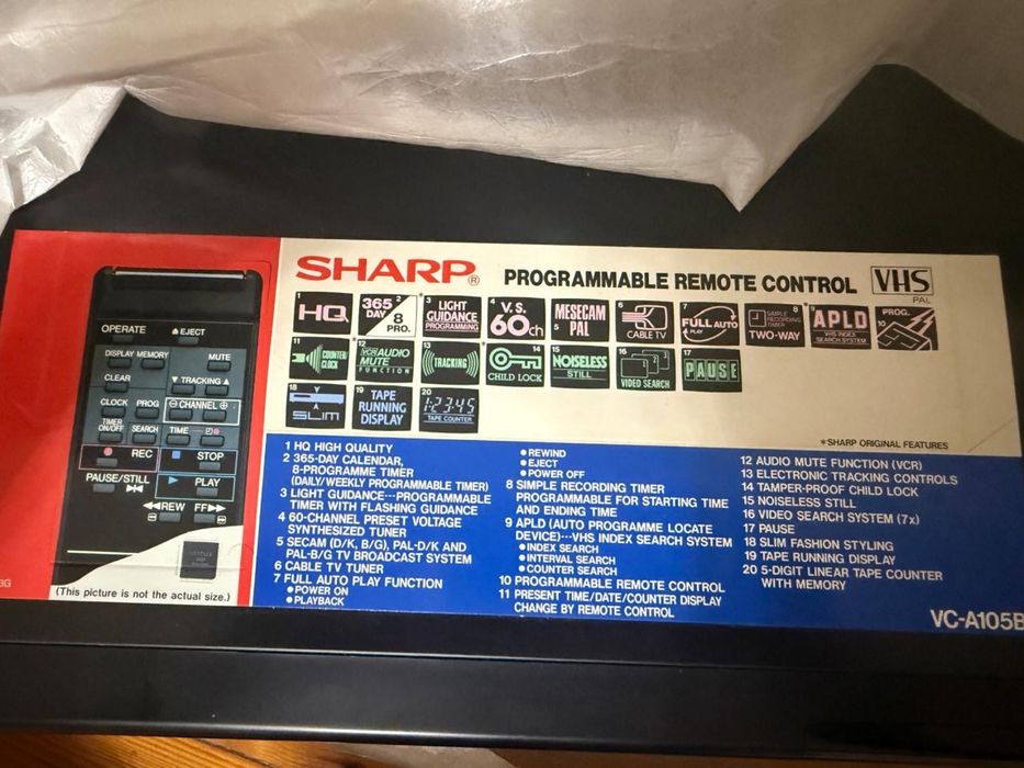Видемагнитафон Sharp
