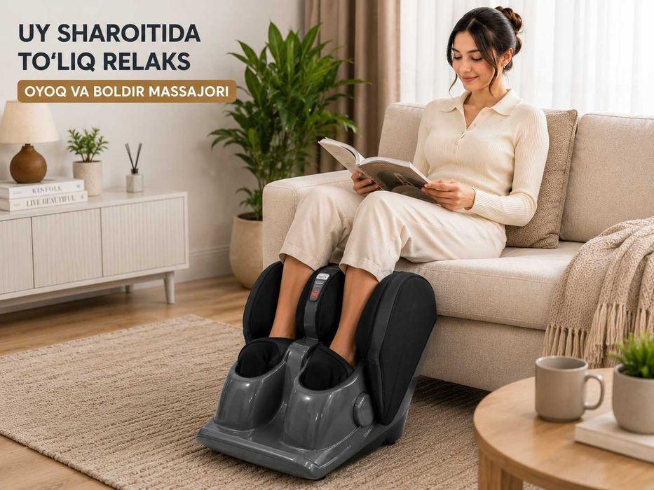 Oyoq massajori EMAS - xaqiqiy ROBOT