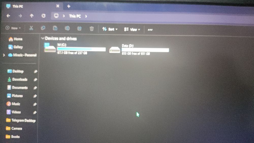 Lenovo ideapad 3 8/256ssd + 1tb hard