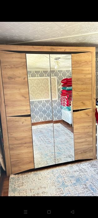 Шкаф с камодом 120000тг вместе