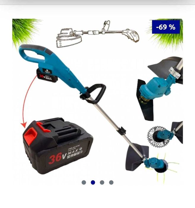 Акумулаторен тример /ТАЙГА/36 V 8ah