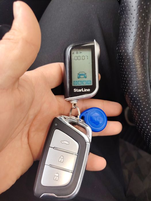 Ключи JAC и брелок а93